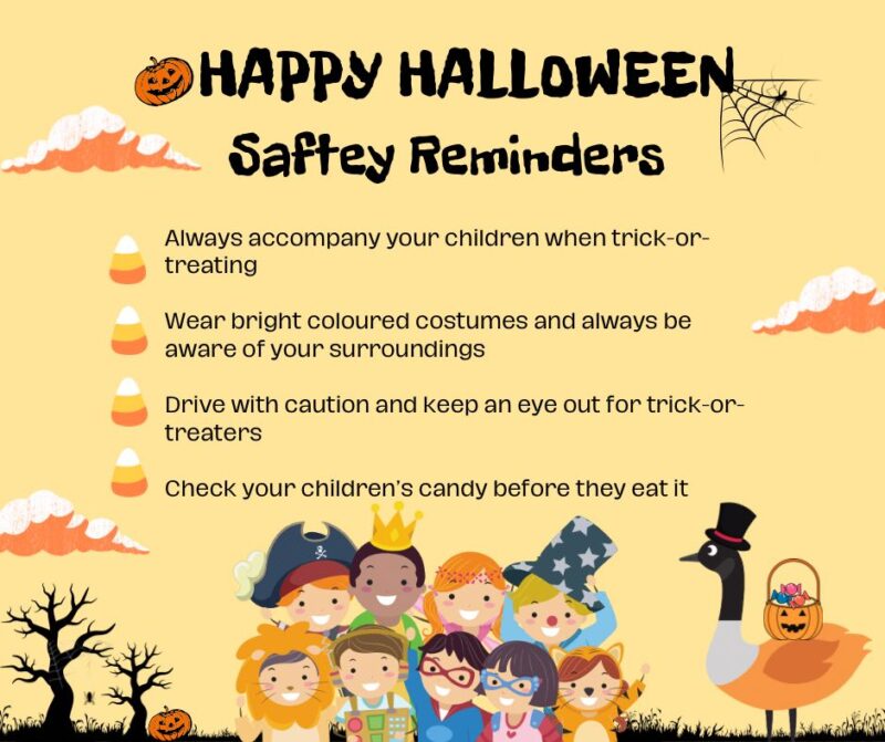 Halloween Safety Reminders