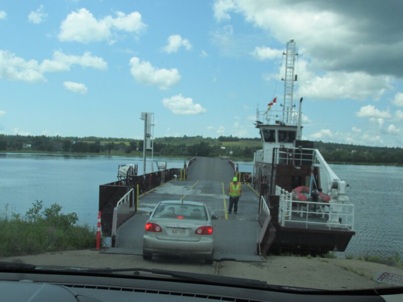 Gagetown Ferry Back for the Season