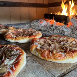 Pizza from Caravan Bakery
