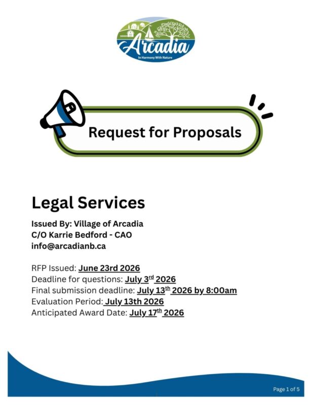 Request for Proposals - Legal Services
