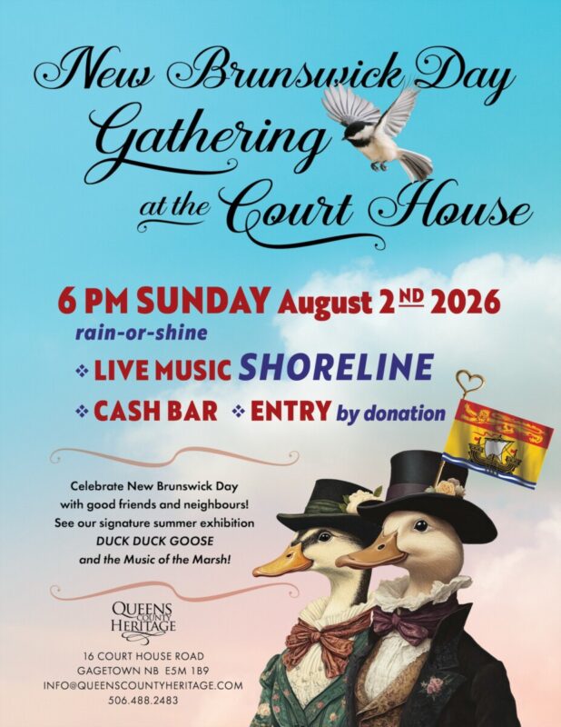 New Brunswick Day Gathering at the Court House
