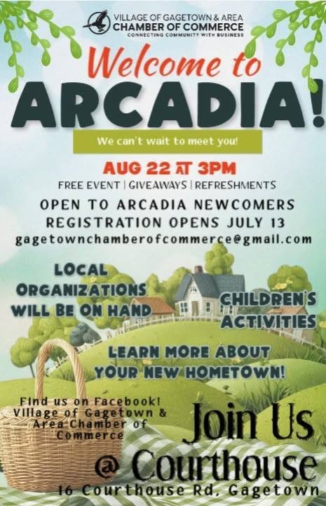 Arcadia Newcomers' Gathering