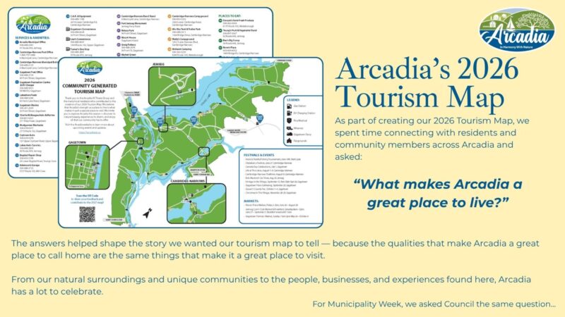 Day 3 of 7 | NB Municipality Week 2026 - What Makes Arcadia Great?