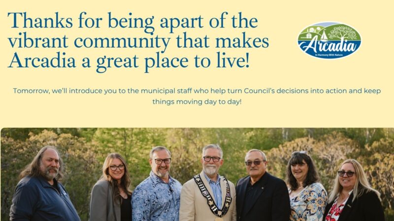 Day 3 of 7 | NB Municipality Week 2026 - What Makes Arcadia Great?