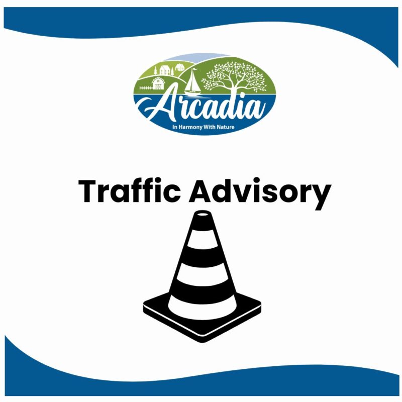 Traffic Advisory - Front Street, Gagetown